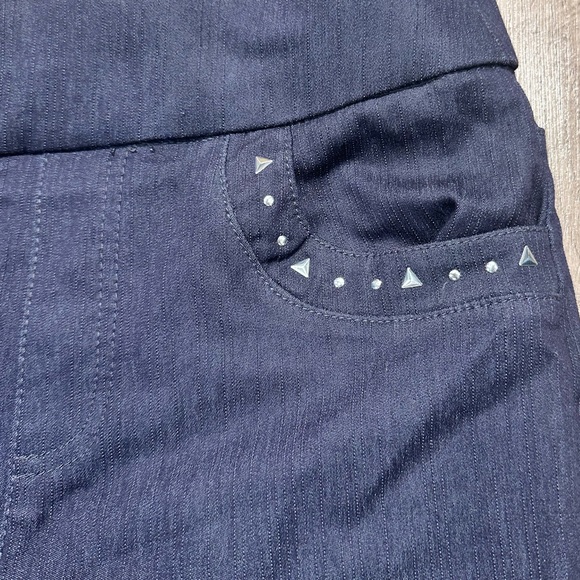 Marie Claire blue women's pants Size 7 - Picture 3 of 7